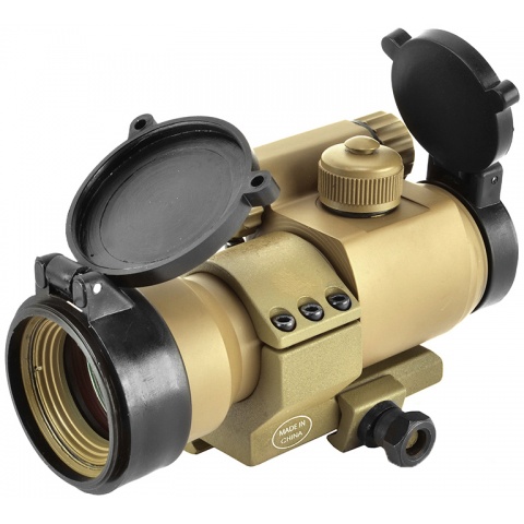 Element Airsoft 1x30 Low-Profile Mount Red Dot Sight - TAN