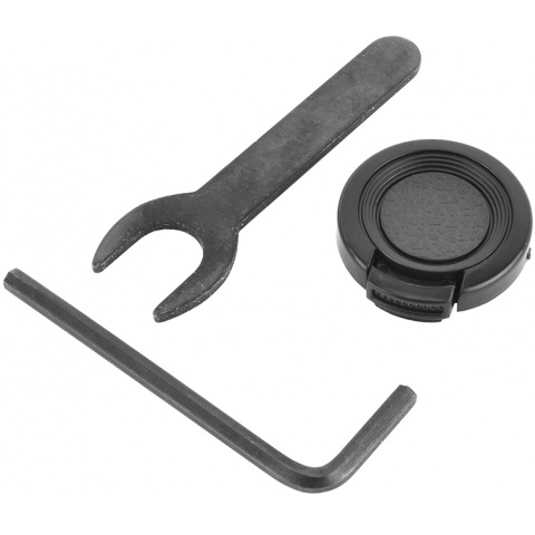 Element Airsoft Red Dot Sight w/ Low-Profile Offset Riser Mounts