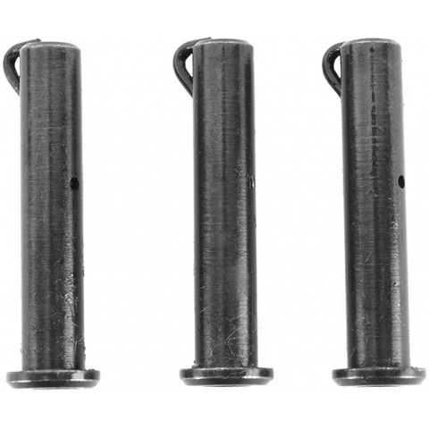 Element Airsoft G3 / SGI / MC51 Full Metal AEG Lock Pin Set - BLACK