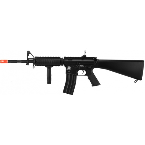 ICS C-15 Full Metal SR16 M4 Airsoft AEG Rifle w/ QD Barrel Extension