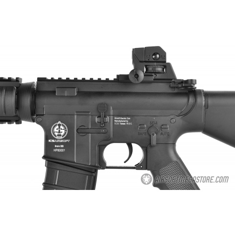 ICS M4 RIS Commando Sportline Airsoft AEG Rifle w/ Stubby Stock