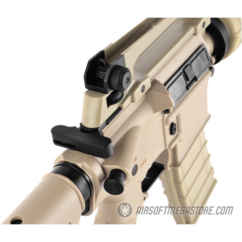ICS Sportline Polymer M4A1 Airsoft AEG Rifle - TAN