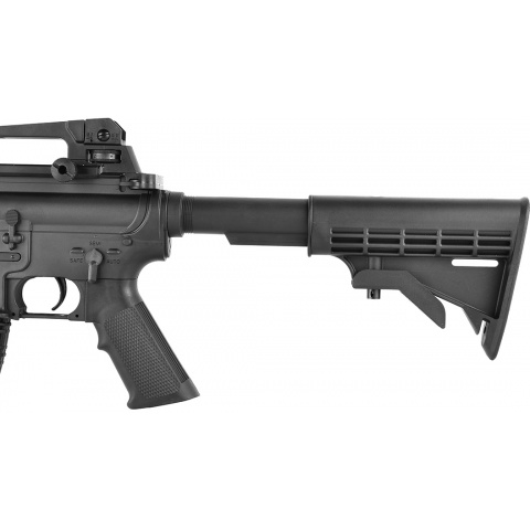 ICS Combat Boy Sportline M4A1 Carbine Airsoft AEG Rifle - BLACK