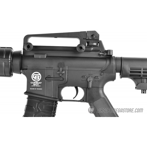 ICS Combat Boy Sportline M4A1 Carbine Airsoft AEG Rifle - BLACK