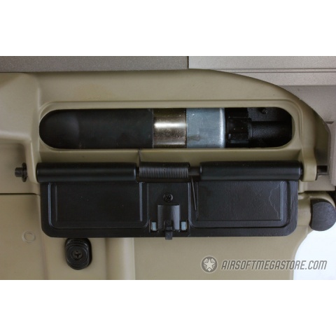 ICS CXP-16L Full Metal Airsoft AEG Rifle w/ Barrel Extension - TAN