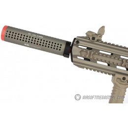 ICS CXP-16L Full Metal Airsoft AEG Rifle w/ Barrel Extension - TAN