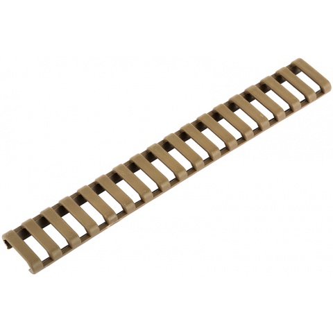 Ergo Grips 18-Slot LowPro Airsoft Ladder Rail Cover - TAN