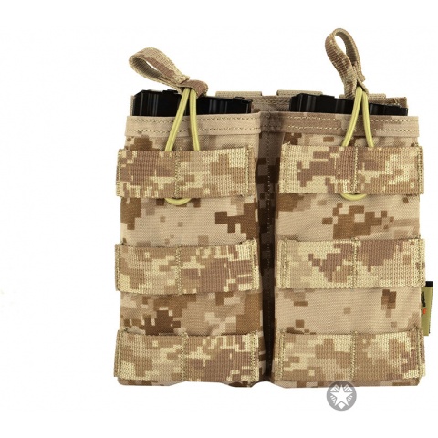 Flyye Industries 1000D MOLLE EV Double Magazine Pouch - AOR1