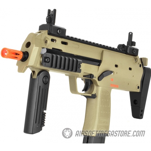 Elite Force KWA H&K MP7 Full Metal Gas Blowback GBB Airsoft SMG - TAN