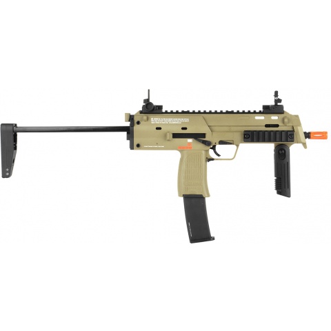 Elite Force KWA H&K MP7 Full Metal Gas Blowback GBB Airsoft SMG - TAN