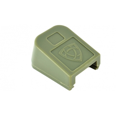 APS Airsoft CO2 Magazine Base Cover ACP Pistol Floor Plate - OD GREEN