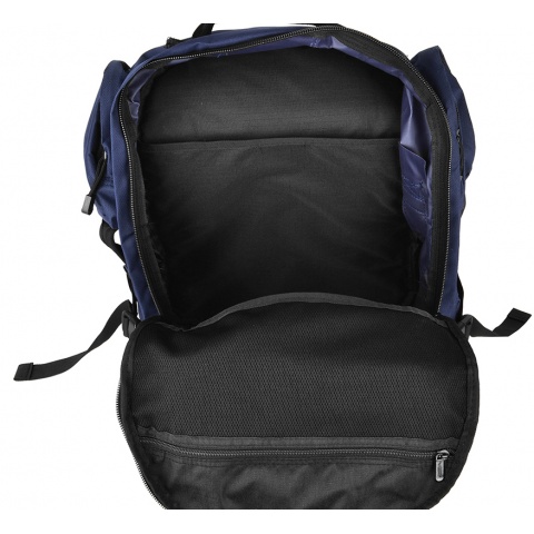 NcStar VISM Tactical MOLLE Backpack - Navy Blue w/ Black Trim
