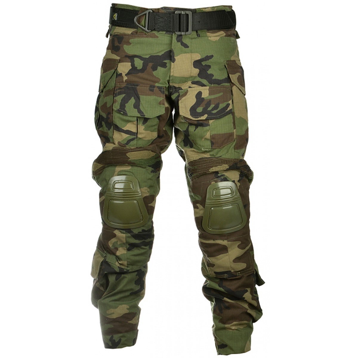 Jagun Tactical Gen 3 Airsoft Combat Pants and Shirt BDU WOODLAND