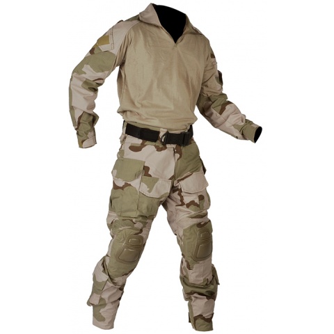  Emerson Airsoft Tactical BDU Military Suit Combat Gen3 Uniform  Shirt Pants Coyote Brown (Large) : Sports & Outdoors