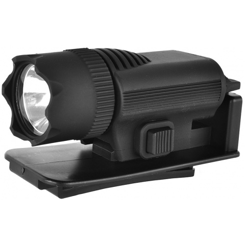 ASG Super Xenon 80 Lumen Tactical Rail Mounted Flashlight w/ Hat Clip