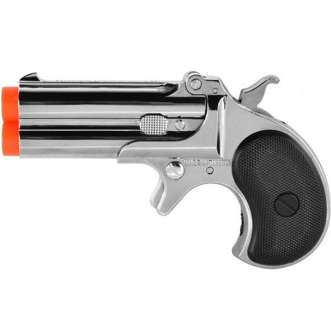 ASG Marushin 6mm Derringer Gas Powered Airsoft NBB Pistol - CHROME