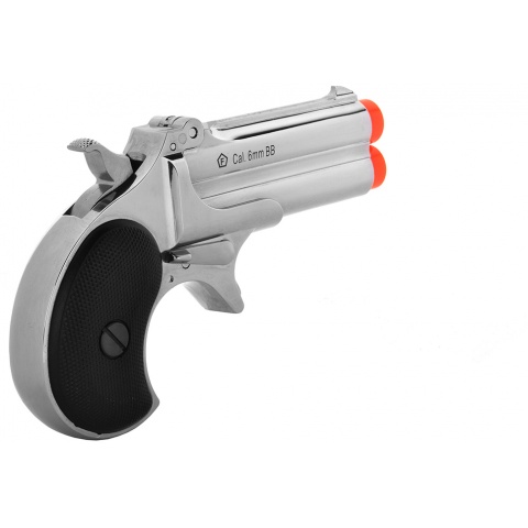 ASG Marushin 6mm Derringer Gas Powered Airsoft NBB Pistol - CHROME