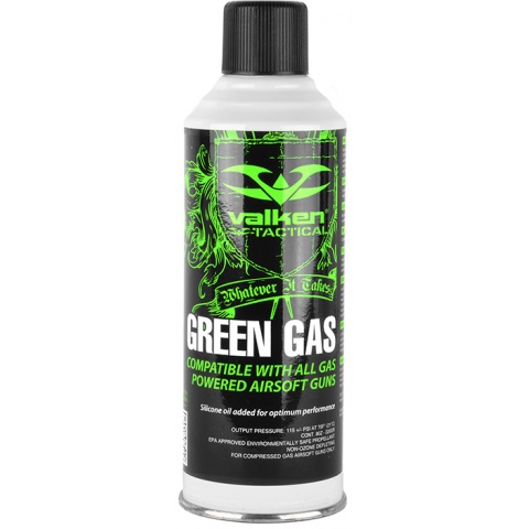 Valken Tactical 12-Pack 8oz Green Gas Case for Airsoft Guns (Hazmat Fee Included In Price)