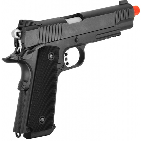 WellFire G194 M1911 CO2 Blowback Airsoft Pistol w/ 20mm Rail