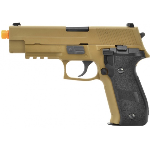 WE Tech F226 Series MK25 Gas Blowback GBB Airsoft Pistol - TAN