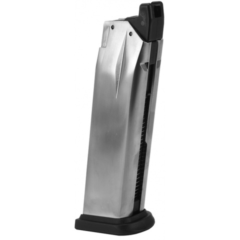 WE Airsoft Metal Slide X-Tactical GBB Gas Blowback Pistol - BLACK