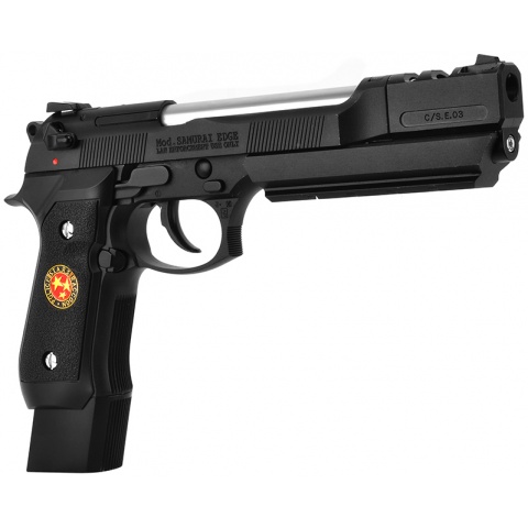 WE Tech BioHazard M92 Gas Blowback GBB Airsoft Pistol w/ Compensator