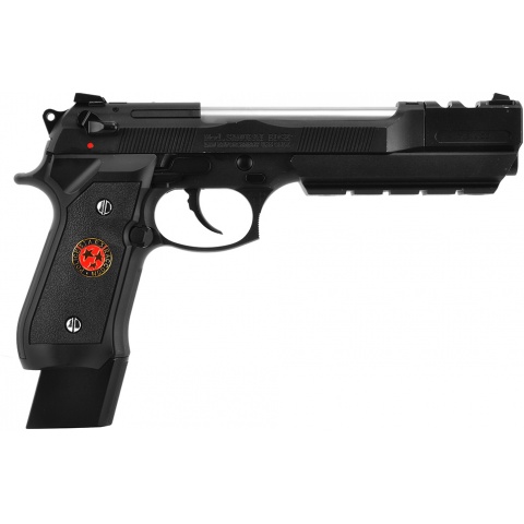 WE Tech BioHazard M92 Gas Blowback GBB Airsoft Pistol w/ Compensator