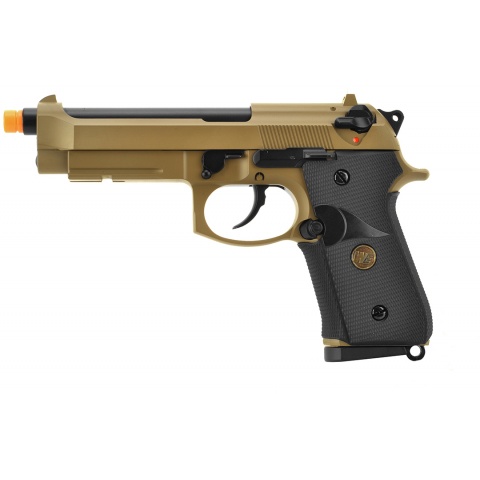 WE Tech Full Metal M9A1 M.E.U. CO2 Blowback Airsoft Pistol - TAN