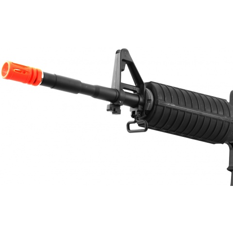WE Airsoft Full Metal M4A1 Open Bolt GBBR Gas Blowback Rifle - BLACK