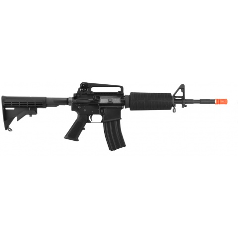 WE Airsoft Full Metal M4A1 Open Bolt GBBR Gas Blowback Rifle - BLACK