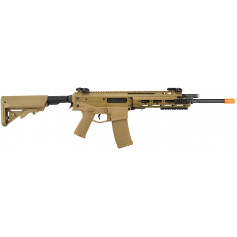 WE Tech MSK Modular RIS Airsoft Gas Blowback GBBR Rifle - TAN