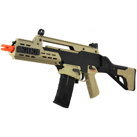 ICS G33 Series R36 RIS Airsoft Gun Assault Rifle AEG - BLACK/TAN