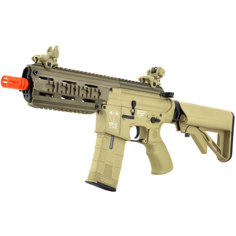 ICS CXP-16S Short Sportline M4 RIS CQB Airsoft AEG Rifle - TAN