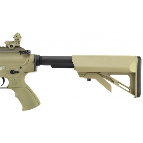 ICS CXP-16S Short Sportline M4 RIS CQB Airsoft AEG Rifle - TAN