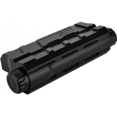 ICS M4 / M16 AEG Airsoft PEQ Battery Box Mock Laser Unit - BLACK