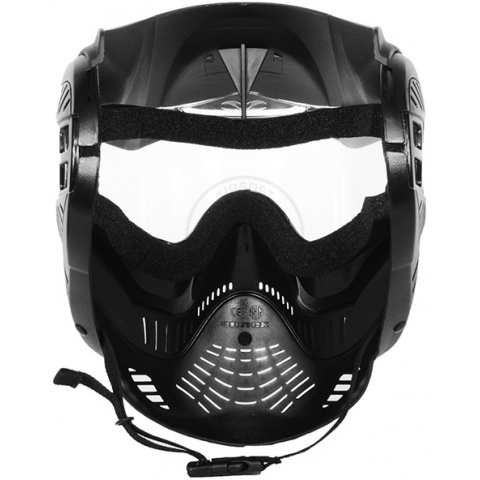 Valken Annex MI-5 Full Face Airsoft Mask w/ Visor - BLACK