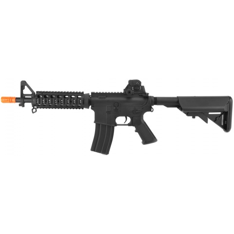 Lancer Tactical Full Metal M4 CQB RIS Airsoft Gun AEG Rifle - BLACK