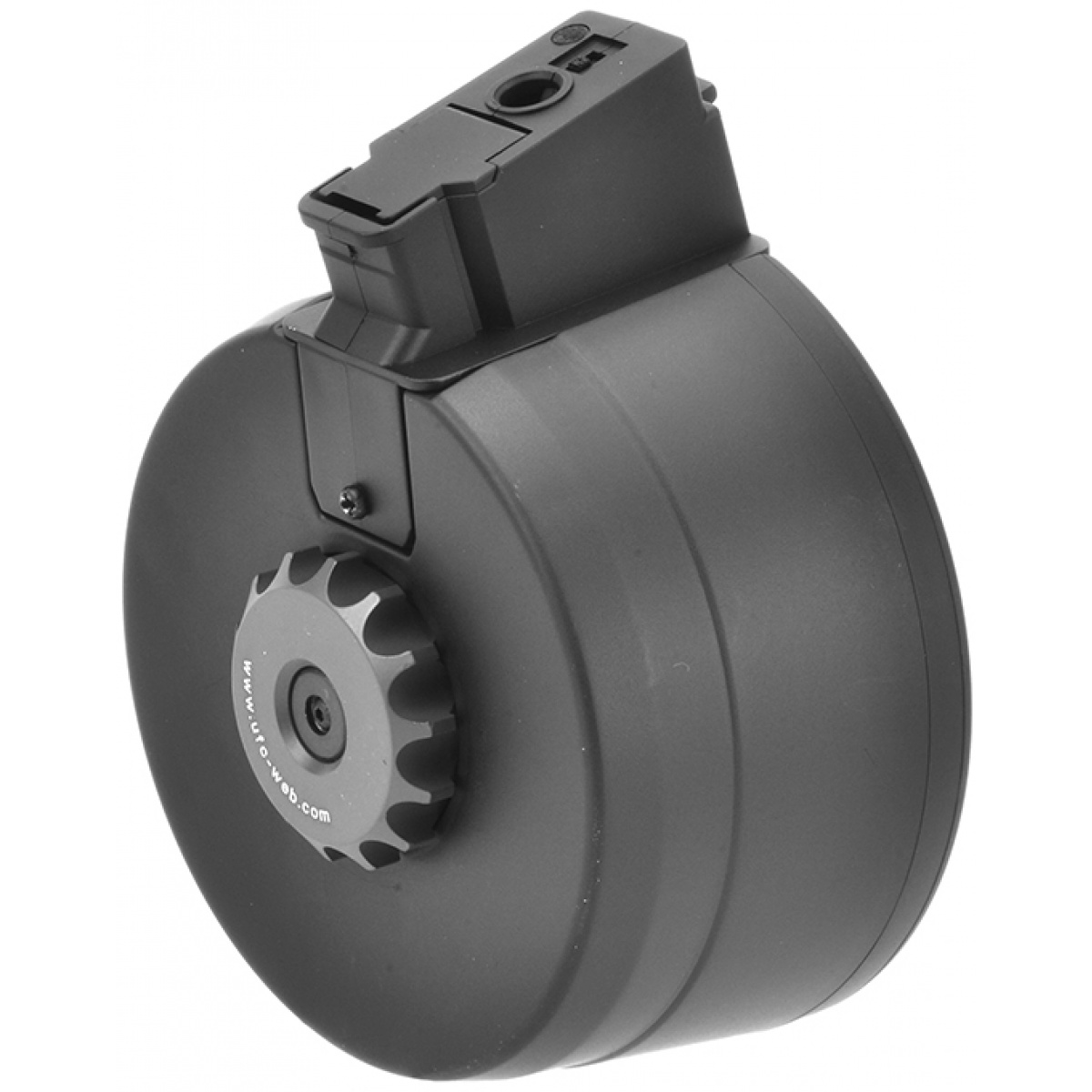 A&K Airsoft AK47 Series AEG Auto Winding/Sound Control Drum Magazine