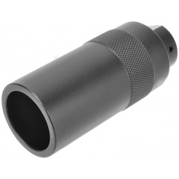 A&K Airsoft Amplifier 14mm CCW Full Metal One-piece - BLACK