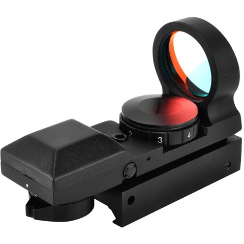AMA Full Metal 7-Intensity Airsoft Red Dot Panoramic Reflex Sight