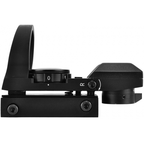 AMA Full Metal 7-Intensity Airsoft Red Dot Panoramic Reflex Sight