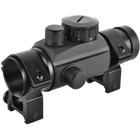 AMA Airsoft 1x30mm 7-Intensity Low Profile Full Metal Red Dot Scope