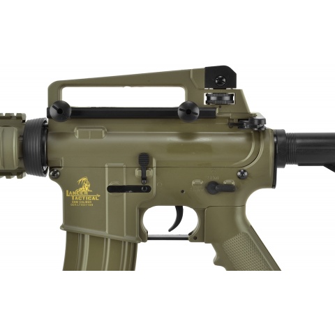 Lancer Tactical Polymer M4 RIS LT-04T Airsoft Gun AEG Rifle - TAN