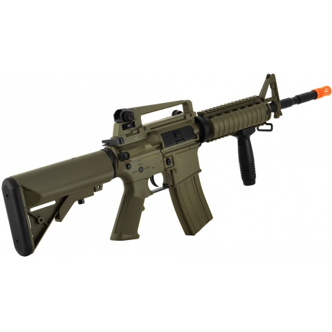 Lancer Tactical Polymer M4 RIS LT-04T Airsoft Gun AEG Rifle - TAN