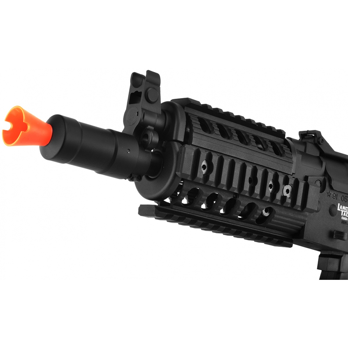 Lancer Tactical AK74U RIS Full Metal Gearbox Airsoft AEG Rifle Airsoft Megastore