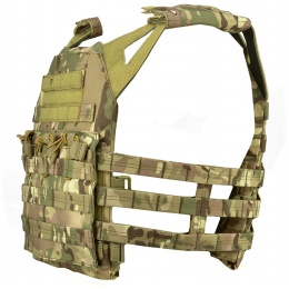 Lancer Tactical Airsoft Tactical Vest w/ MOLLE Webbing - CAMO