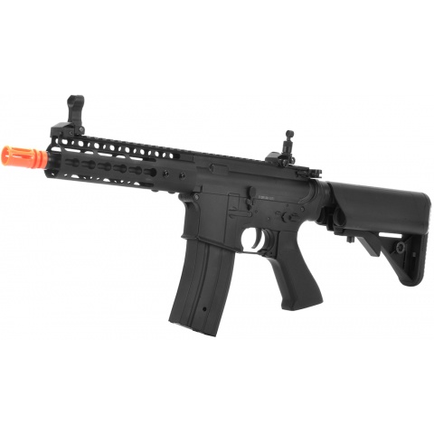 GE M4 Carbine Airsoft AEG Rifle w/ Full Metal KeyMod RIS - BLACK