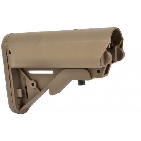 We Tech Retractable M4 SOPMOD Crane Stock - DARK EARTH