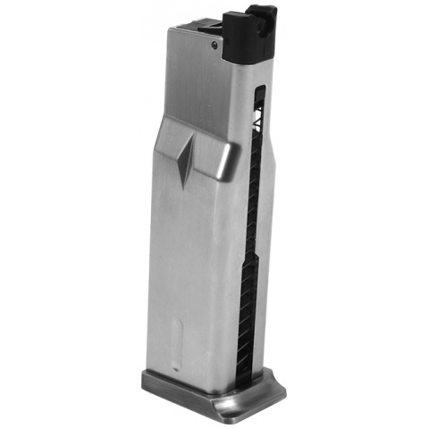 WE Tech 16rd Gas Magazine for Makarov GBB Airsoft Pistol - SILVER