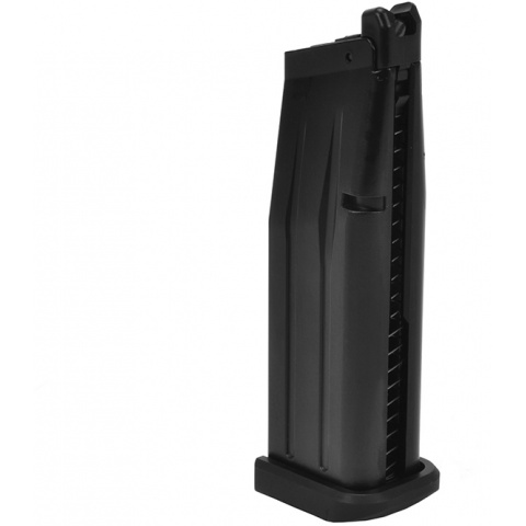 WE Tech Velociraptor Full Metal Gas Blowback Pistol - BLACK